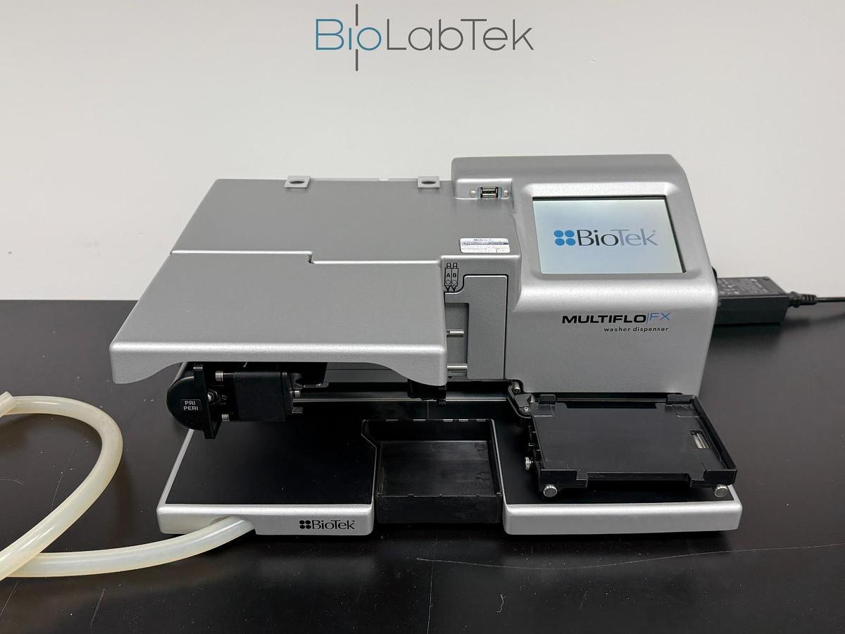 Used BioTek MultiFlo FX touch MFXP Microplate Reagent Dispenser