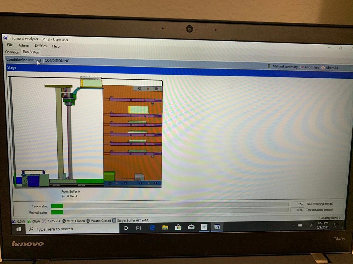 Used AATI Advanced Analytical Agilent Fragment Analyzer Automated CE System