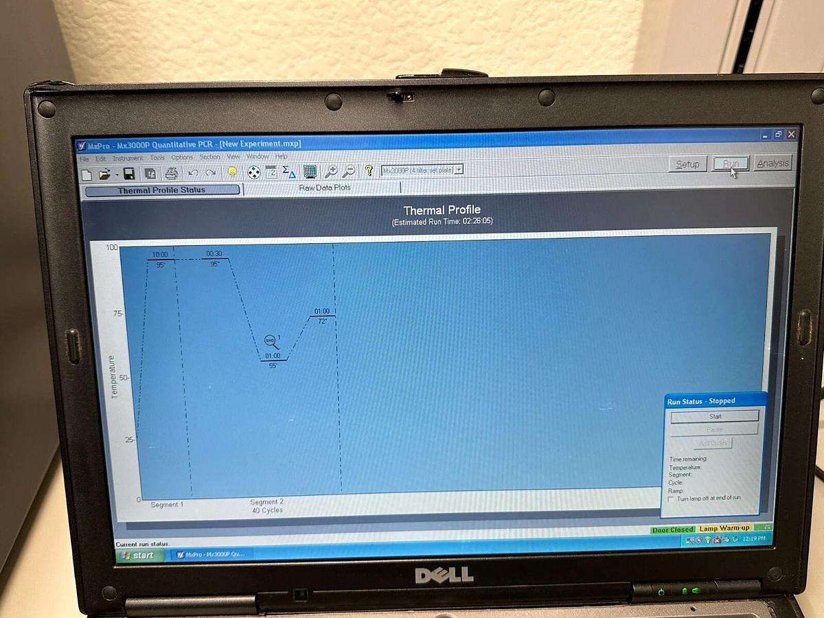 Used Agilent Stratagene Mx3000p multiplex quantitative real-time qPCR system
