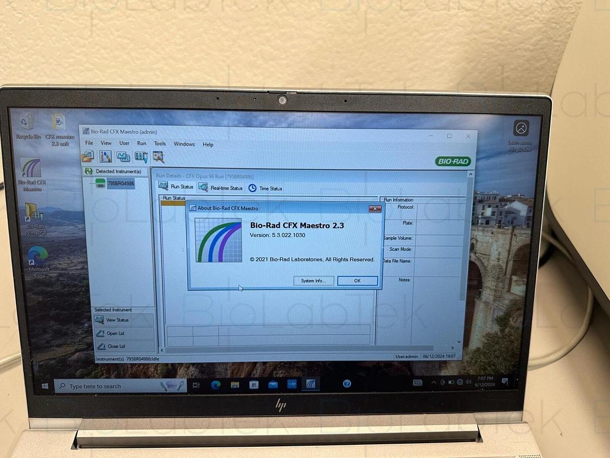 Used Bio-Rad CFX Opus 96 well Real-Time qPCR System 2022