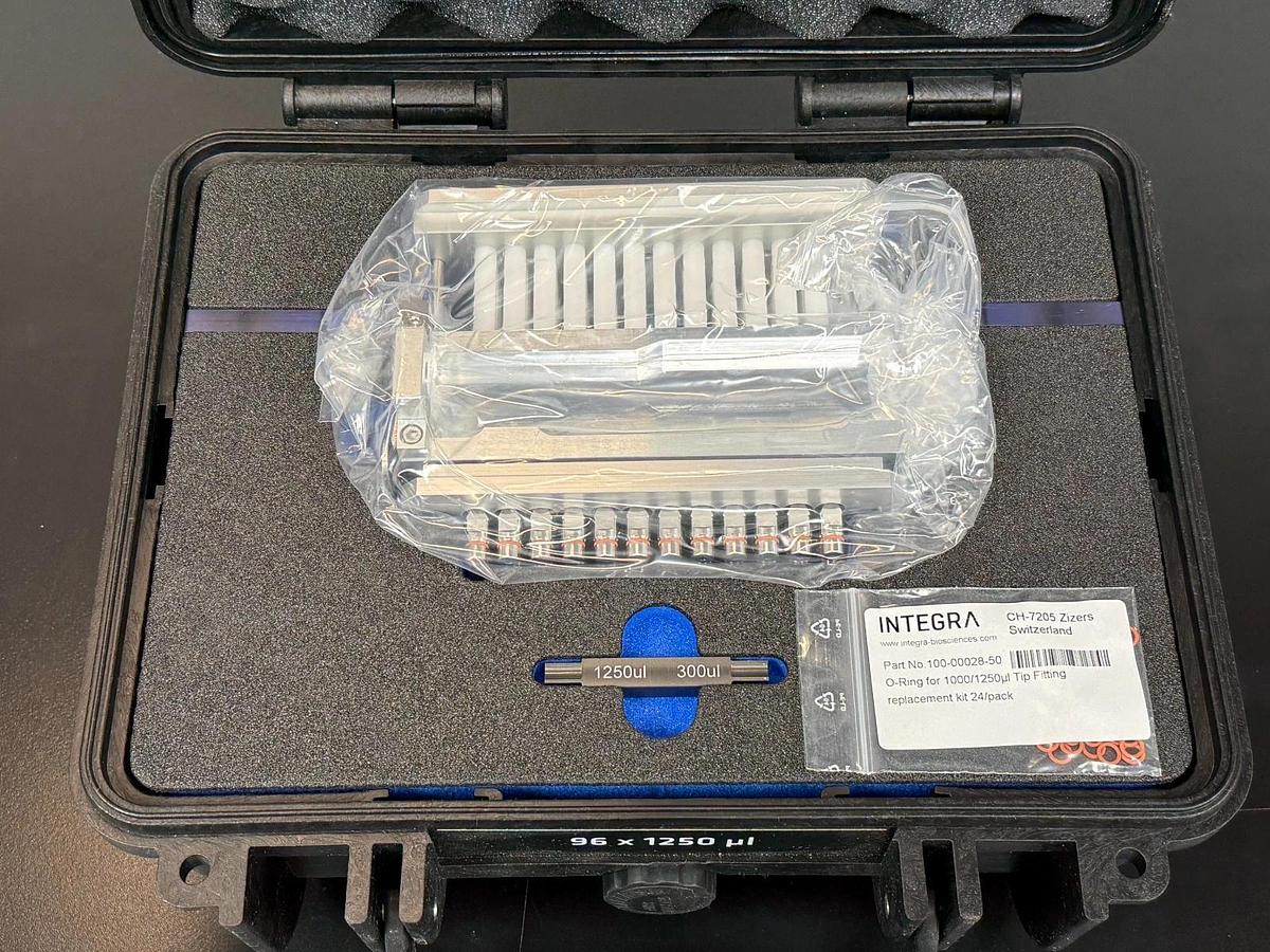 Used INTEGRA VIAFLO 96/384 Liquid Handler 96-channel Pipetting Head 96 x 50-1250µl