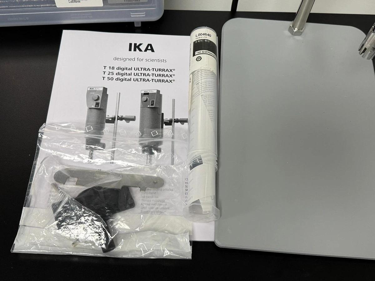 Used IKA T18 Digital ULTRA-TURRAX Homogenizer Disperser 220-240V | 10-1,500ml Tool