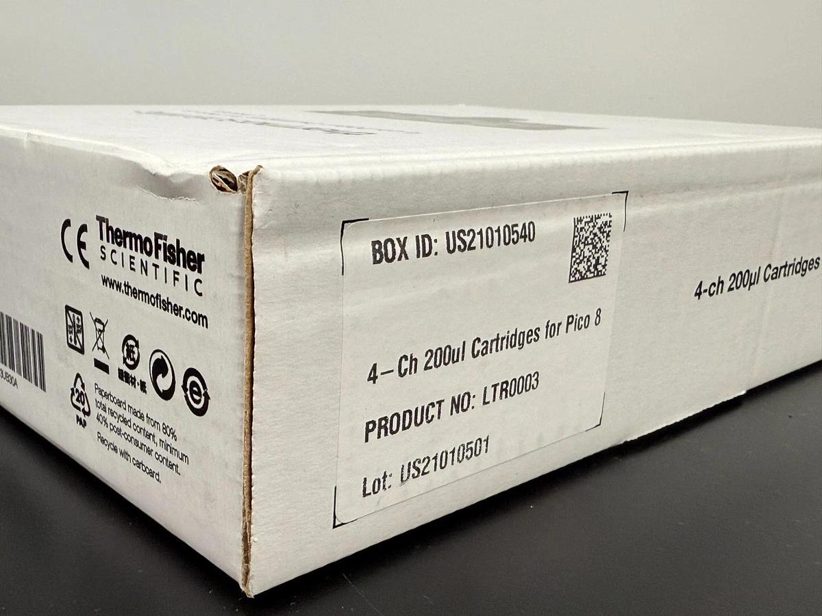 Used 20x pack Thermo 4-ch 200ul cartridges for Pico 8 multidrop digital dispenser