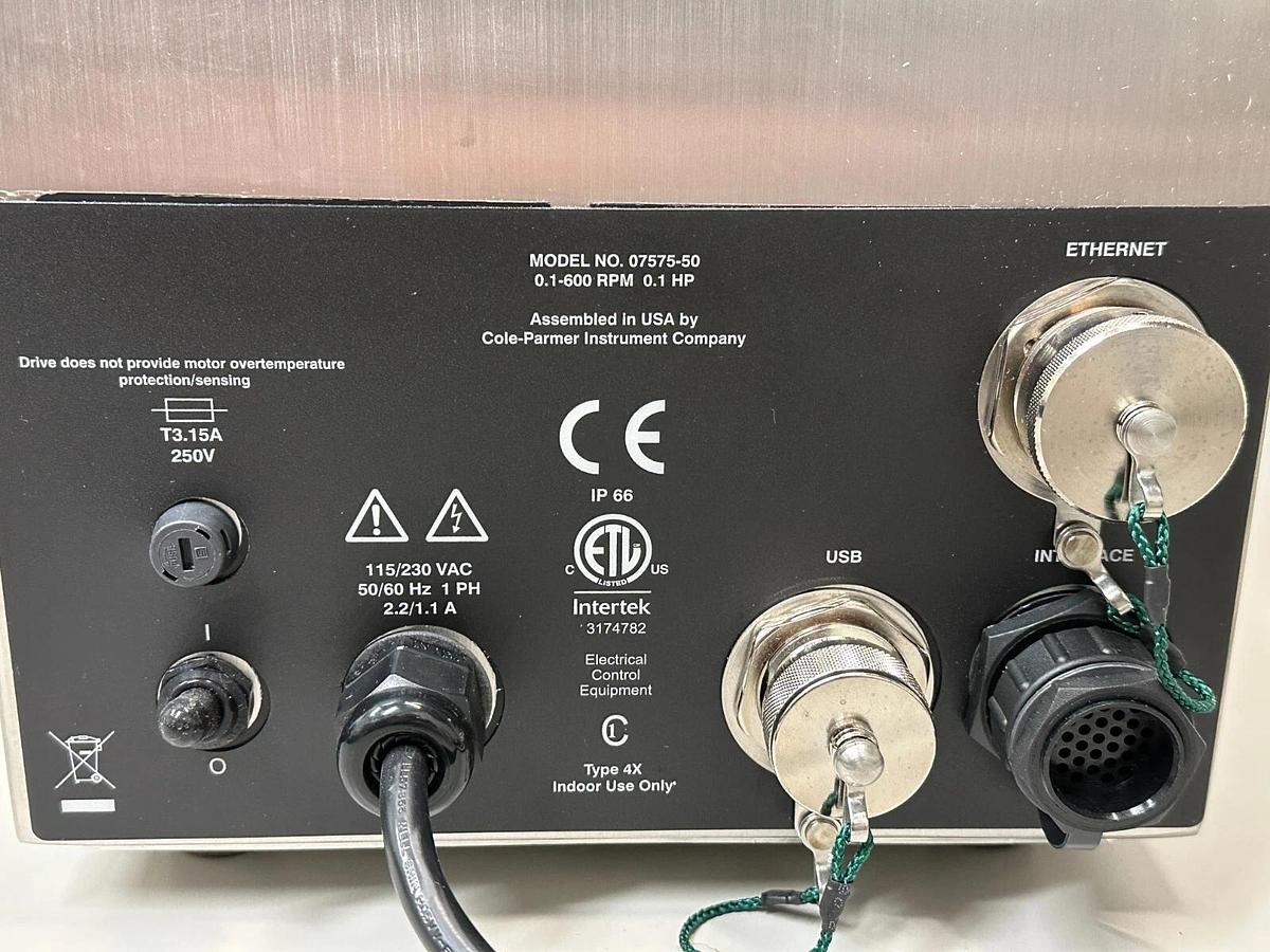 Used Cole Parmer Masterflex L/S Process Peristaltic Pump with 4-channel pumphead