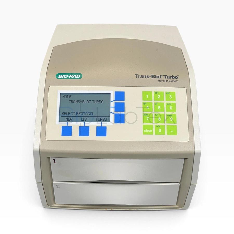 Used Bio-Rad Trans-Blot Turbo Transfer System | Rapid Western Blot Dual Cassette