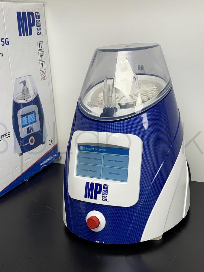 Used MP Biomedicals FastPrep-24 5G Sample Preparation System | Bead Beater 24 x 2 mL