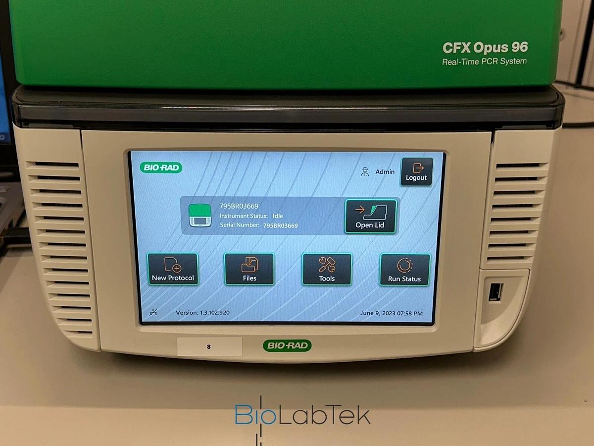 Used Bio-Rad CFX Opus 96 well Real-Time PCR System with Warranty