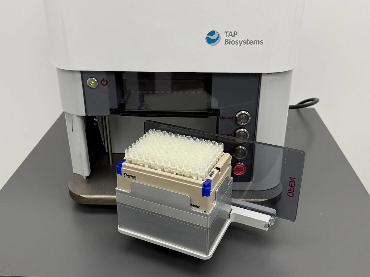 Used Thermo TAP Sartorius Capit-All 96-Tube Matrix Screw Cap Tube Capper/Decapper
