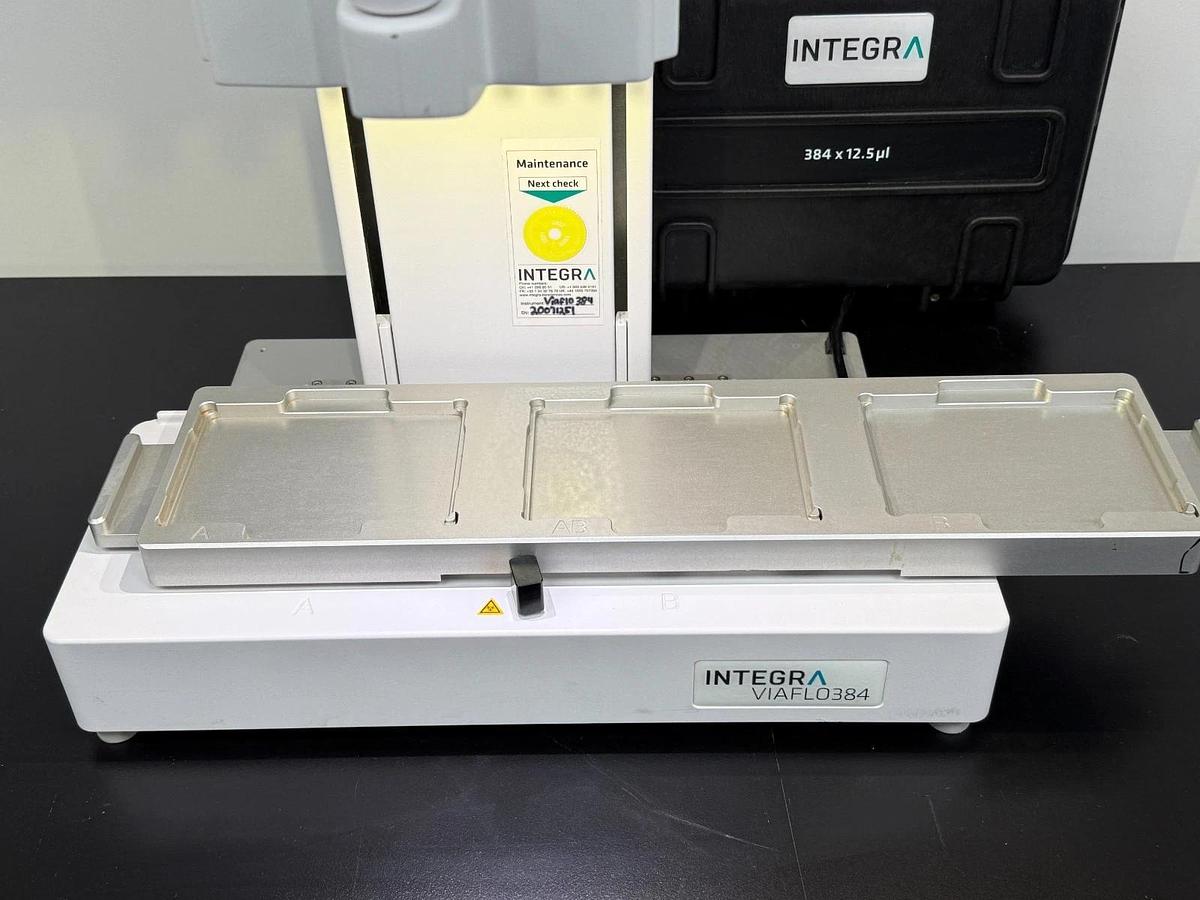 Used Integra VIAFLO 384 Electronic Pipetting System with 0.5-12.5µL 384 Head