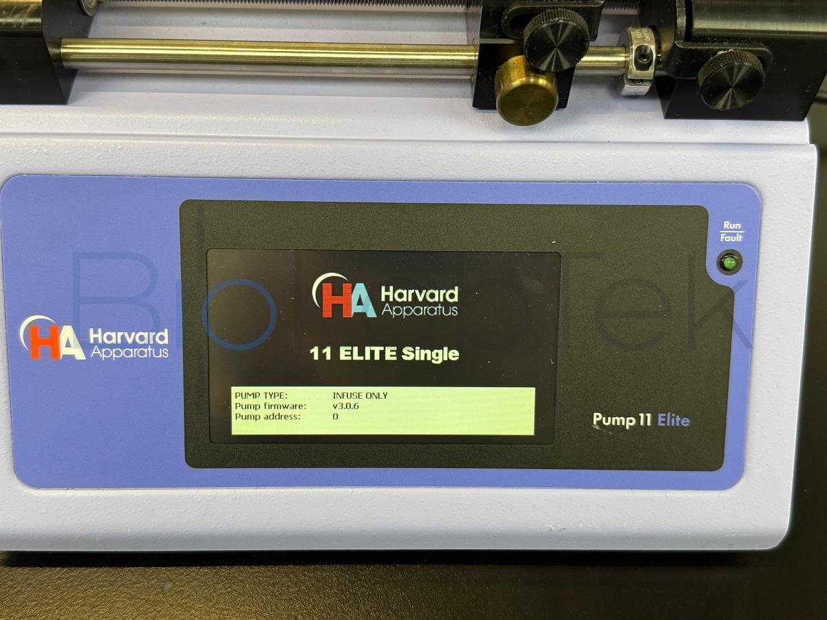 Used Harvard Apparatus Pump 11 Elite Syringe Pump | Single Syringe Infuse Only