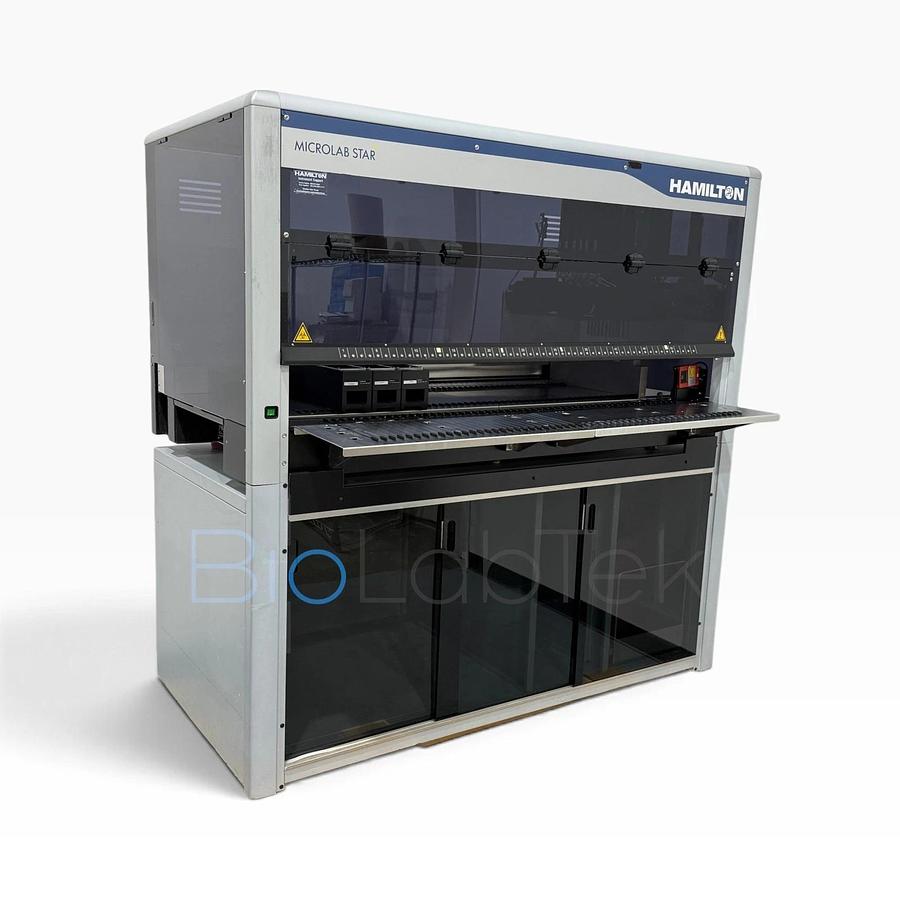 Used Hamilton Microlab STAR SPAN-12 Channel Automated Liquid Handler | Autoloader