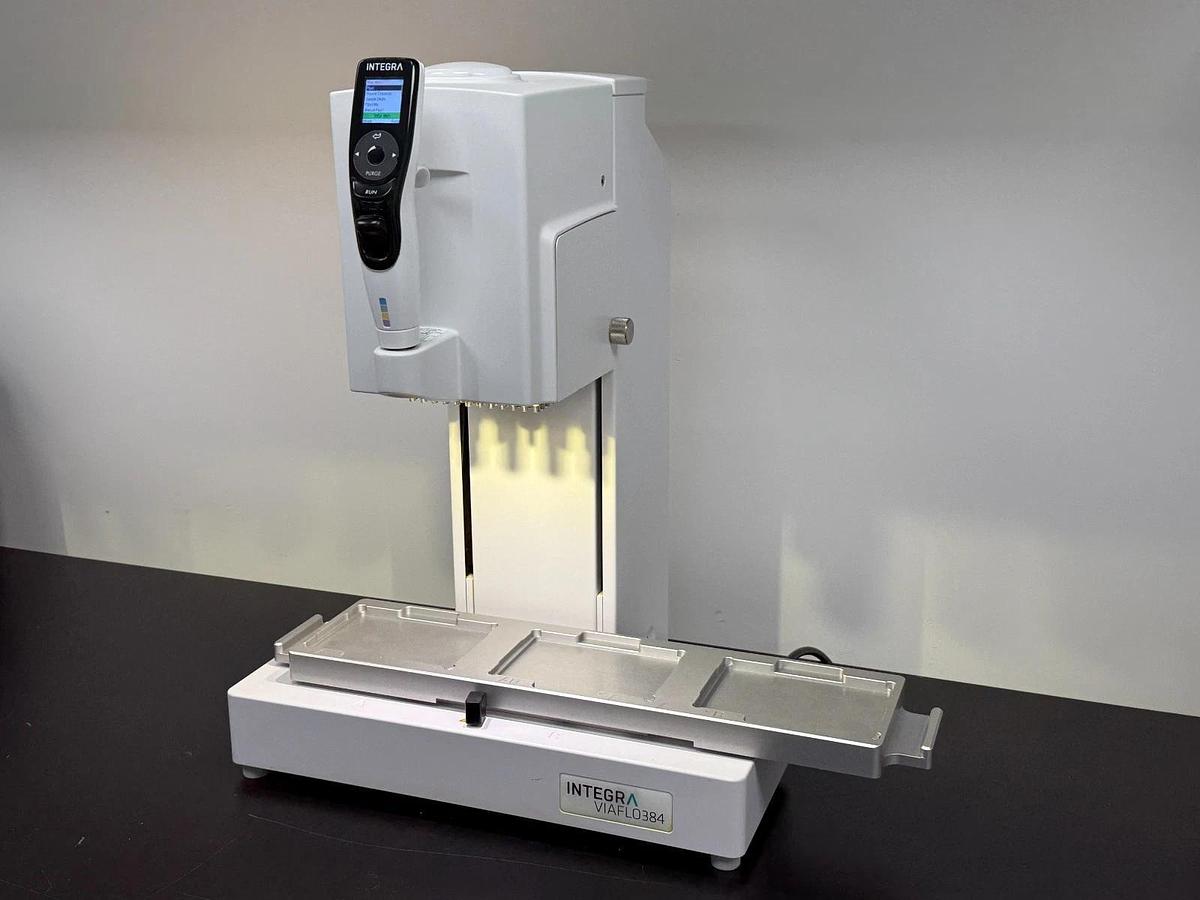 Used INTEGRA VIAFLO 96 Electronic Pipetting System 10-300µl 96-Channel Head Benchtop