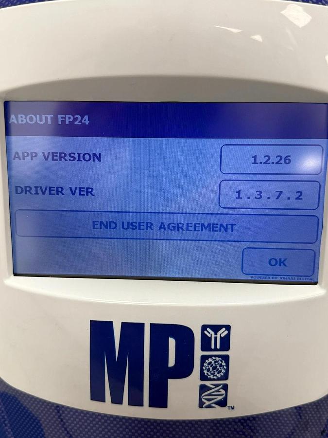 Used MP Biomedicals FastPrep-24 5g bead beating grinder lysis Sample Prep Homogenizer
