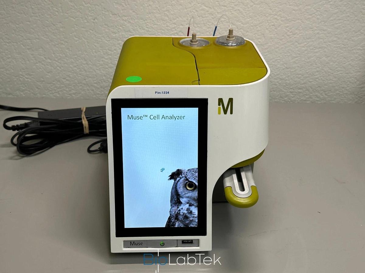 Used EMD Millipore Luminex Guava Muse Flow Cytometry Cell Analyzer