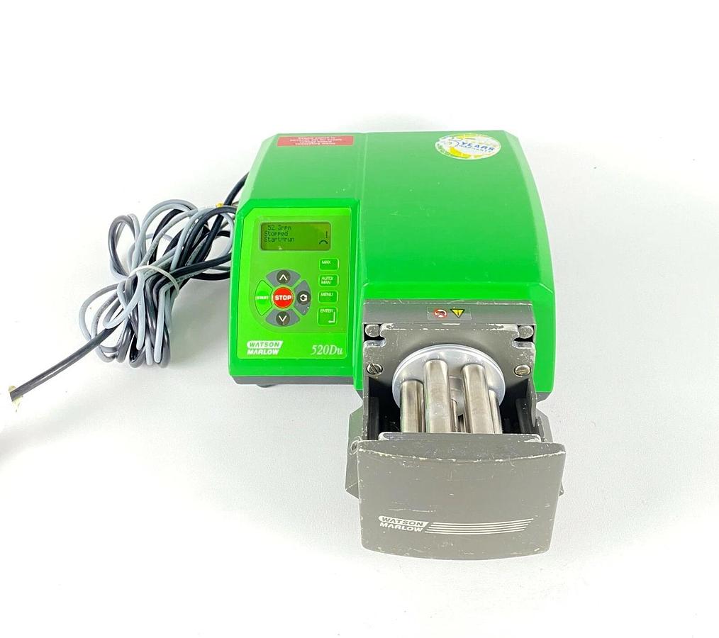 Used Watson Marlow 520DUN DRIVE 220RPM Peristaltic Process Pump w/ Pumphead NEMA 4X
