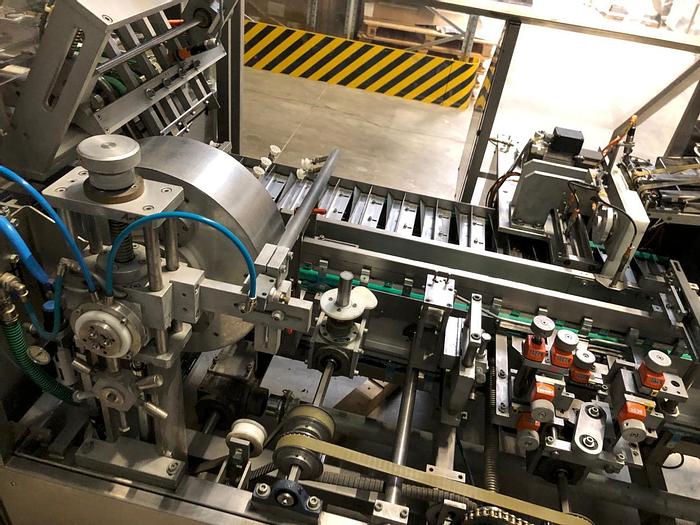 Used Horizontalkartonierer mit Einleger