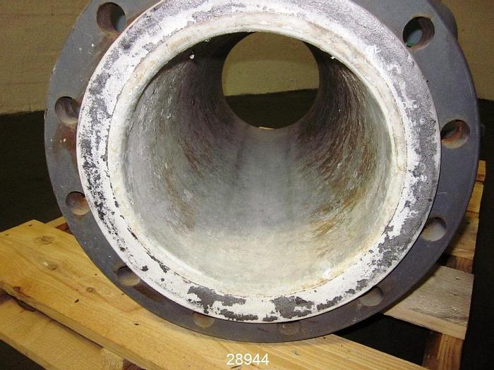 Used Foxboro 8010-BTR-G 10" Magnetic Flow Tube #28944