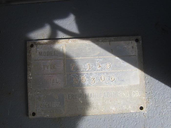 Used Separator, Magnetic, 36" X 120", S/st, Eriez, Drum #S737554