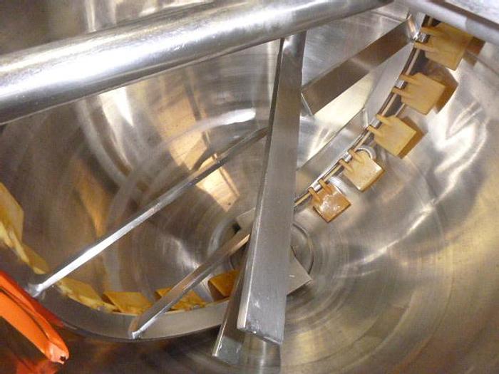 Used Lee Industries Kettle w/Dual Motion Scrape Surface Agitation; Md#150D9MT; Built 2015