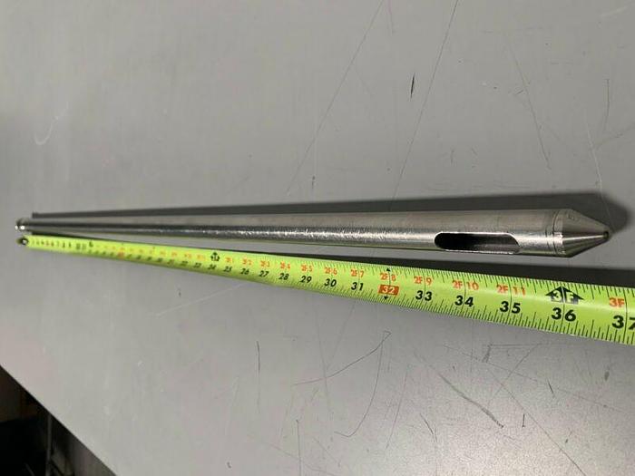 Used Stainless Steel Pointed-Plunger Lance Sampler Probe w/ 35" Rod