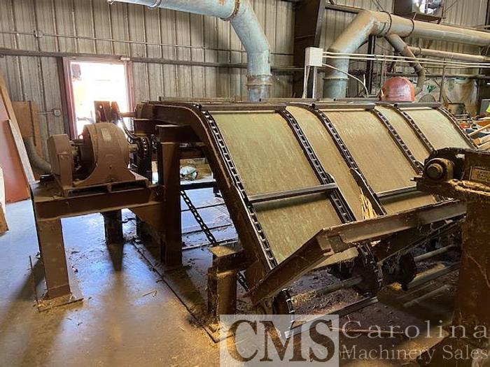 Used West Plains Resaw with Run Around, Deduster & Pendu Stacker
