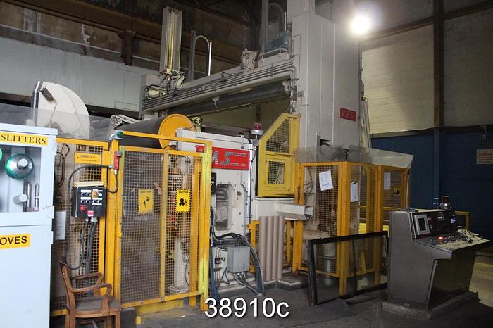 Used VAS 2000 Slitter Rewinder, 170" Trim, 175" Face Drum #38910