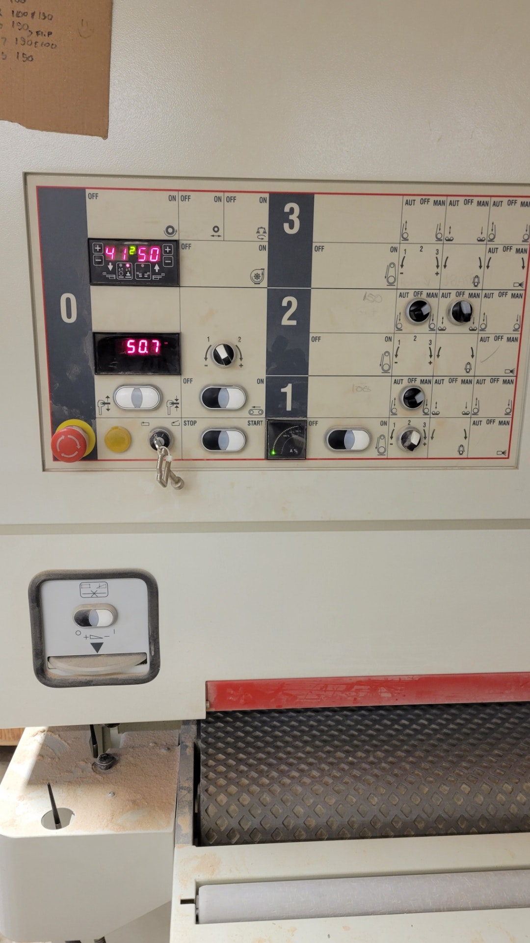 Used Used 2011 SCM Sandya 3S (2) Head 43" Widebelt Sander