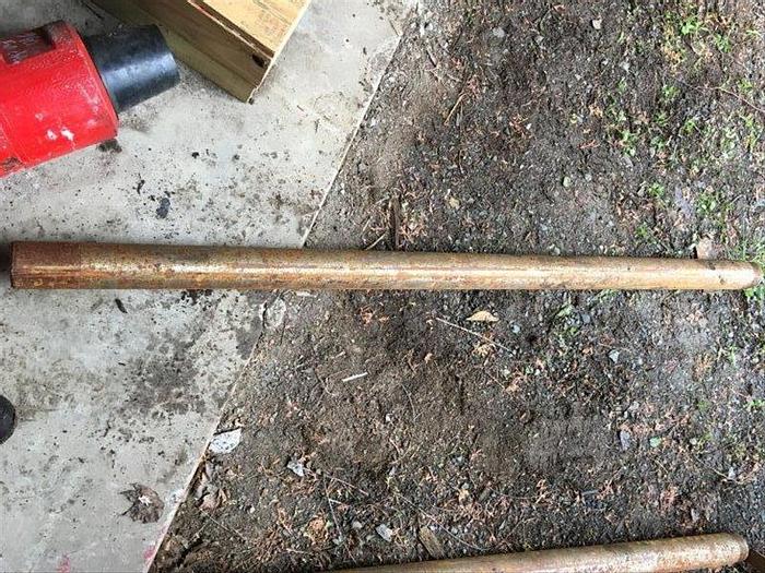 NV Single Tube Core Barrel Complete with NWJ Connection, 62" Long