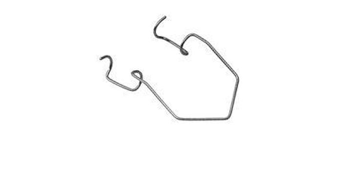 Used Ophthalmic Speculum Temporal Incision Kratz Barraquer Adult with 8mm Open Wire Blades