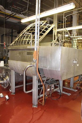Used Wolfking Dual Shaft Paddle Blender; Md#TSM1500; 3,000 Lbs