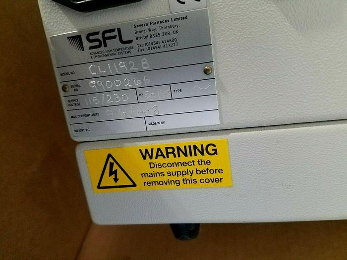 Used INSTRON SFL Severn Furnace Limited Thermal Controller Laser Process Control