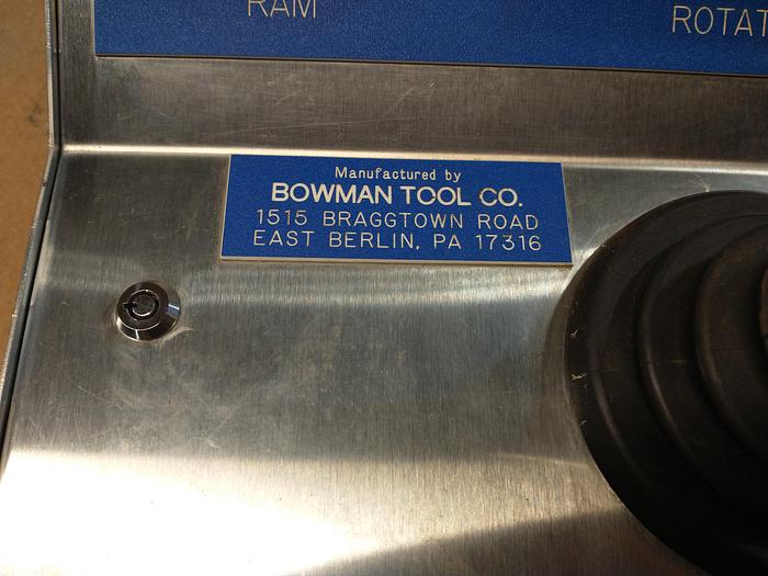 Used BOWMAN BTM dominator manual servo motor control for modal 430 #2 GH119