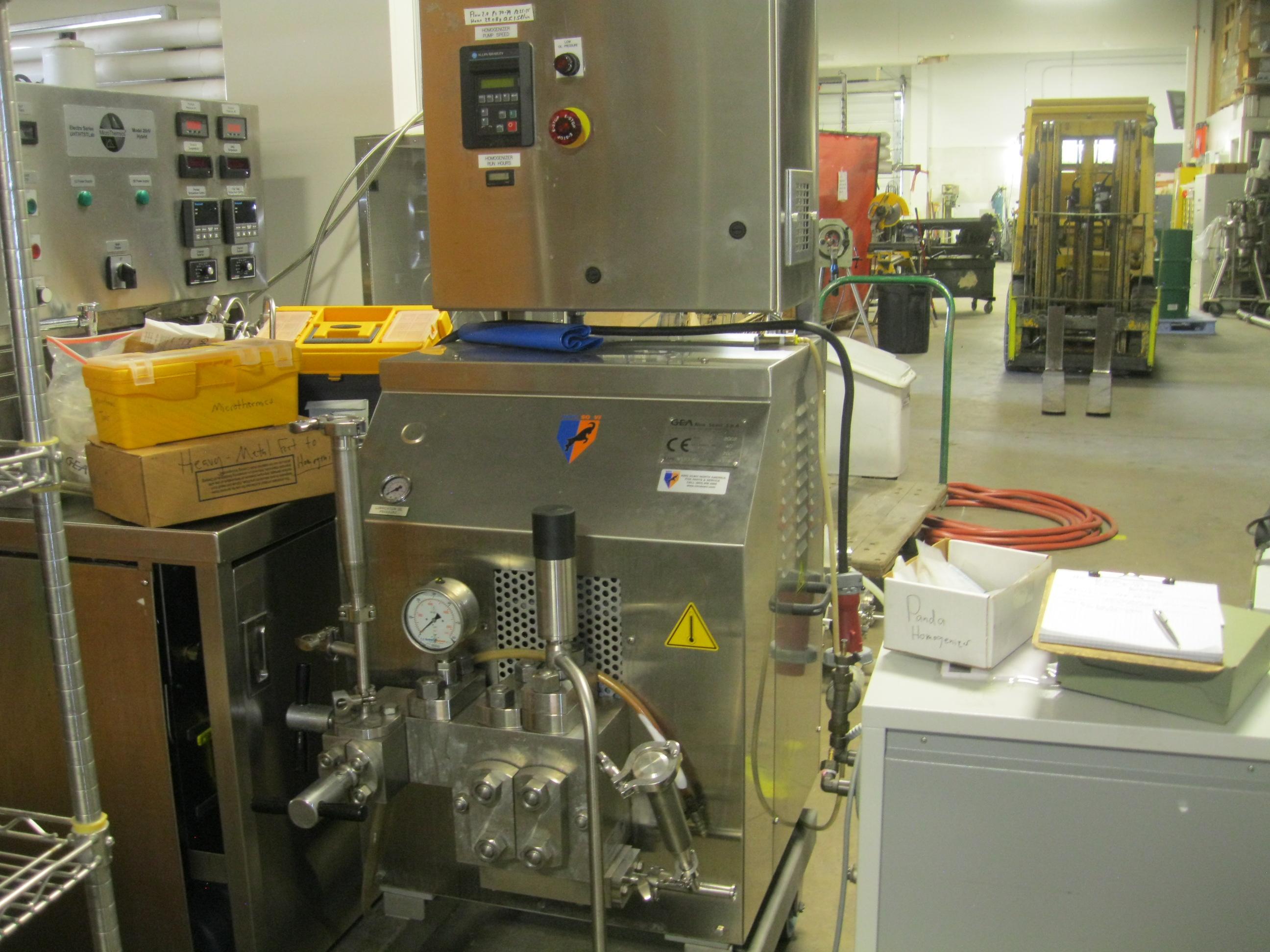 Used GEA NIRO LAB HOMOGENIZER for Sale at Dairy Engineering Company