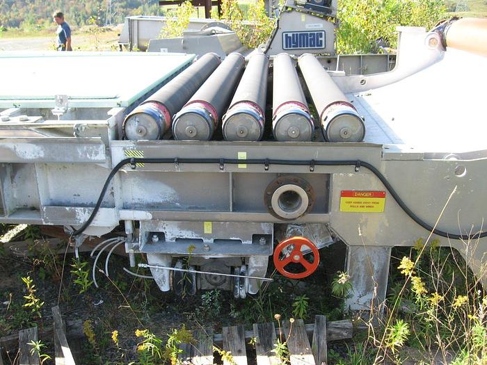Used 2.1M (85") KVAERNER HYMAC 80MSL DEWATERING BELT PRESS