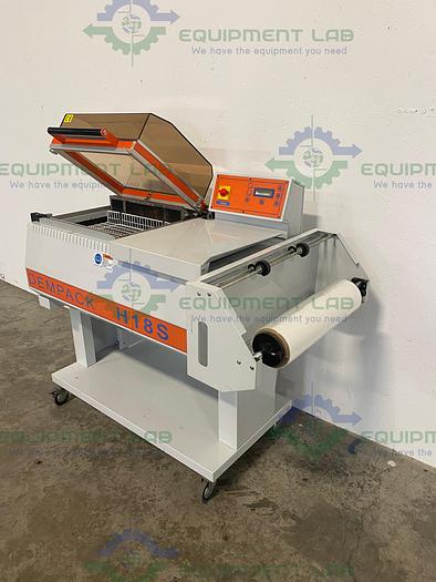 Used Clamco Dempack H18S Shrink Wrapping Machine - Single Step Seal,Trim, & Shrink