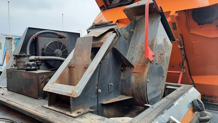 Gebruikt 2007 DAF LF55 + Johnston Beam VS650