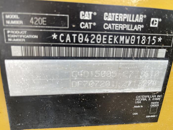 Used 2007 CAT 420E iT