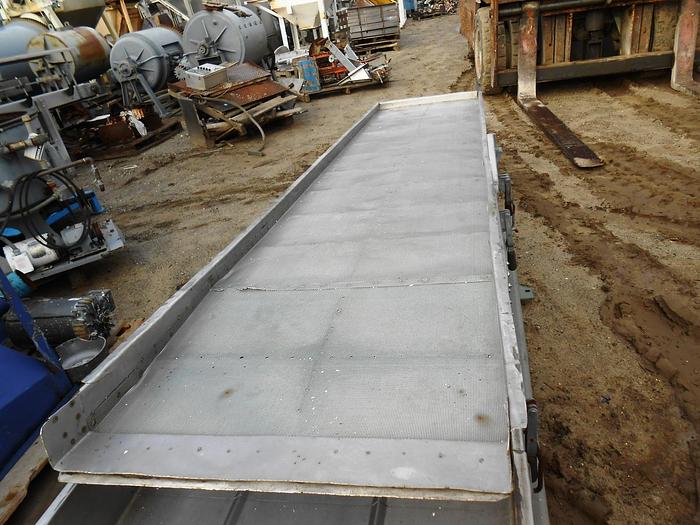 Used Screen, Vibratory, 30" x 14', S/st, Conveyor Unit #S734742