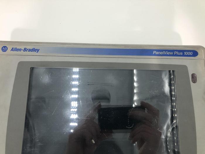 Used ALLEN BRADLEY PANELVIEW PLUS 1000 SERIES A WITH LOGIC MODULE