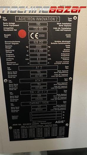 Used 2000 Agietron Innovation2