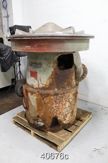 Used Beloit Model 3396 Shark Pulper Drive, Stainless Steel Rotor #40676