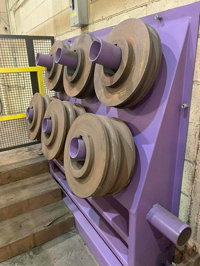 Used Roundo Hydraulic Angle Roll 6" x 6" x 1/2" R-6-S