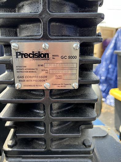 Used GC 5000 Gas Compressor by Precision Extraction