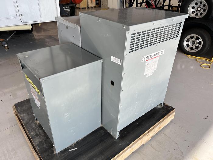 Used Square D 3 Phase Transformer EX75T3H