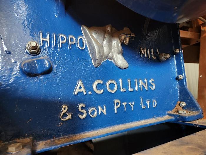 Used ABC Hansen Hippo Hammer Mill #1 with Air Conveyor