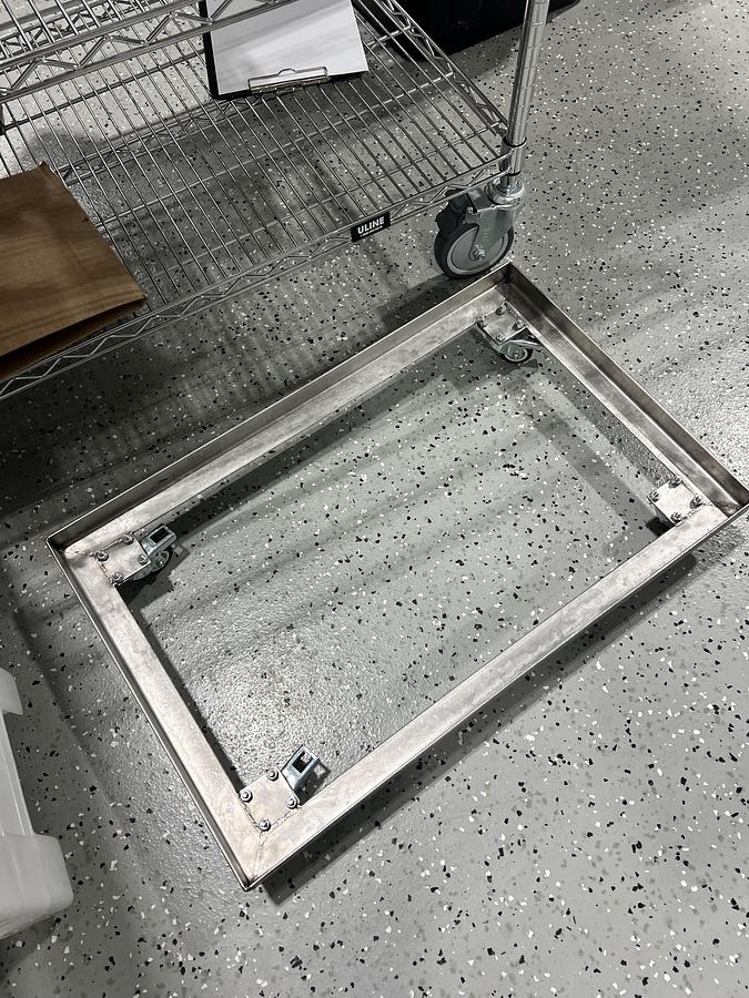 Food Grade Gummy Racks with Dolly