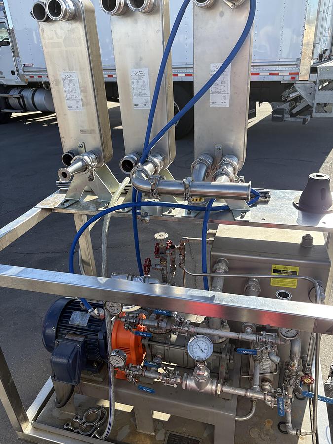 Used Delta Separations FFE 45 (Falling Film Evaporator 45 gal/hour recovery)