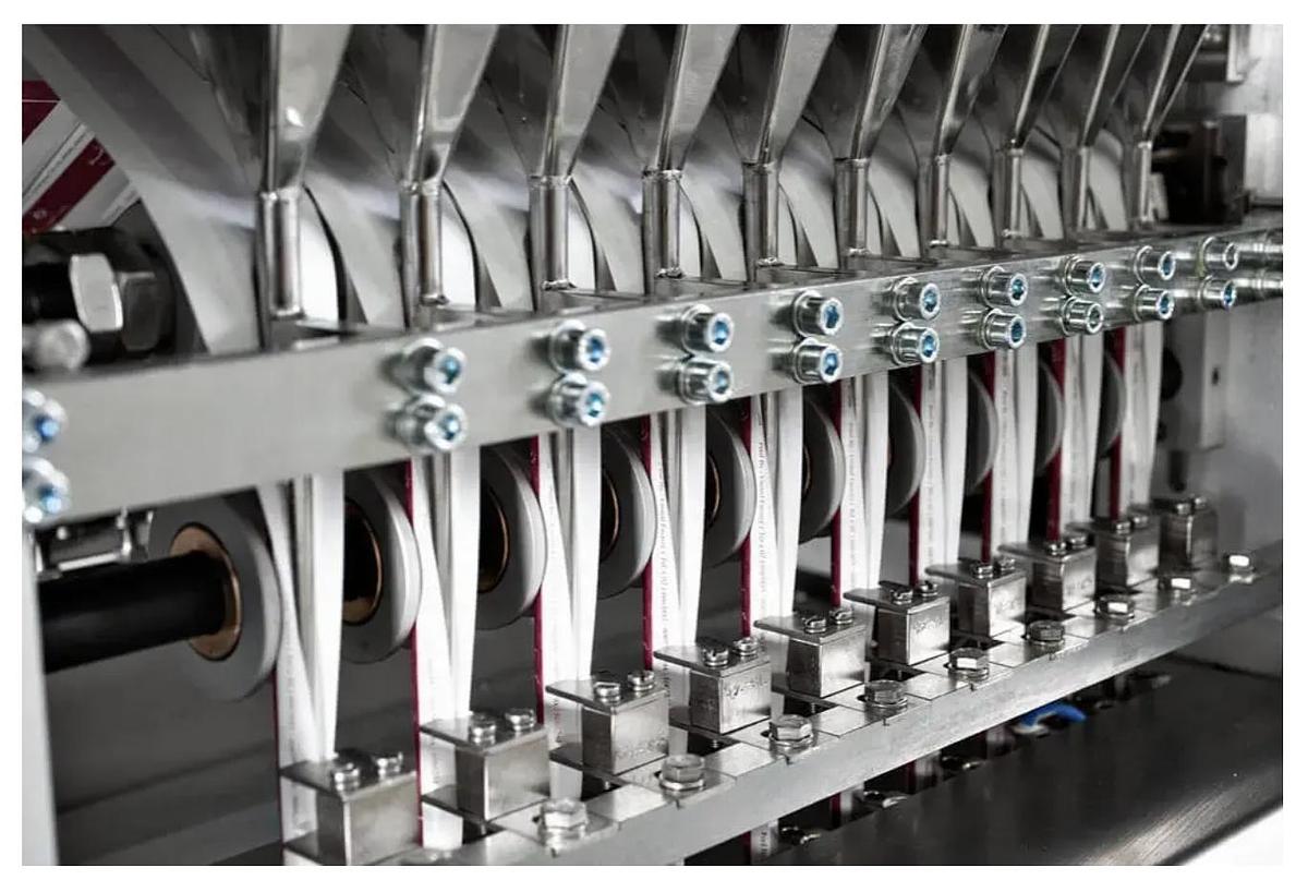 Used Stick Pouch Filling Machine by Viking Masek Model ST400