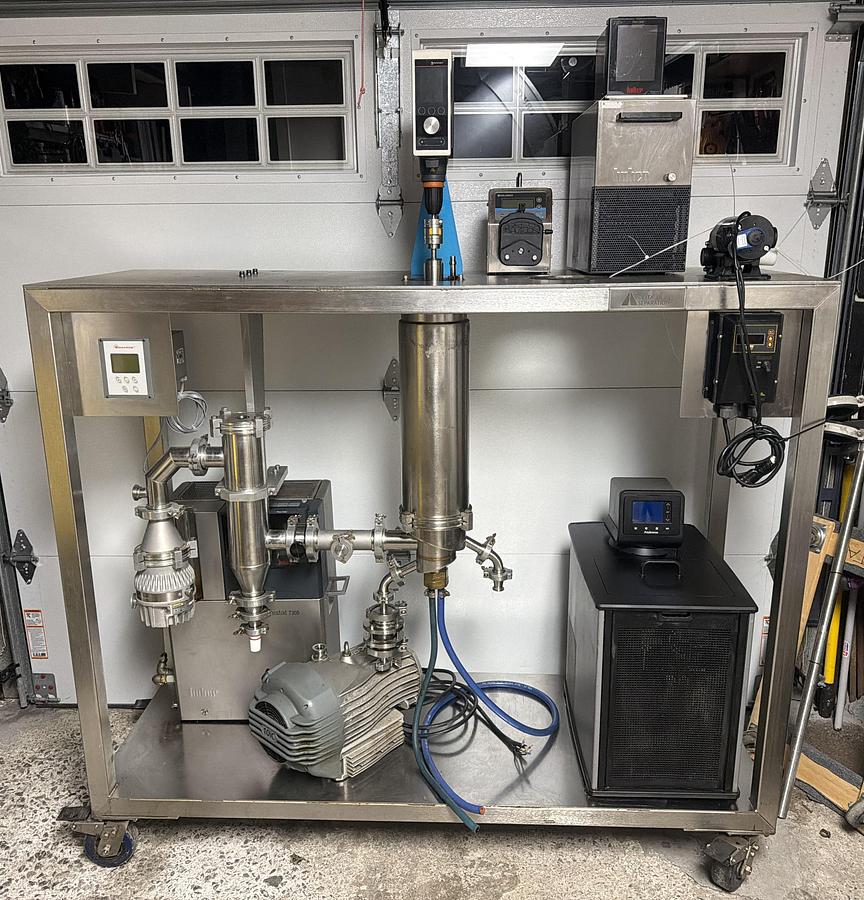 Used Delta Separations RFD-27 Rolled Film Short Path Distillation