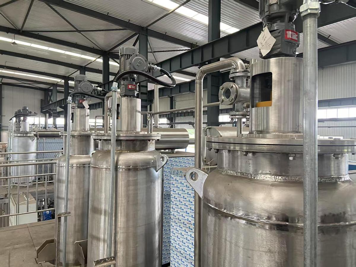 YMD-10000 Industrial Wiped Film Distillation System (Complete Turnkey Setup)